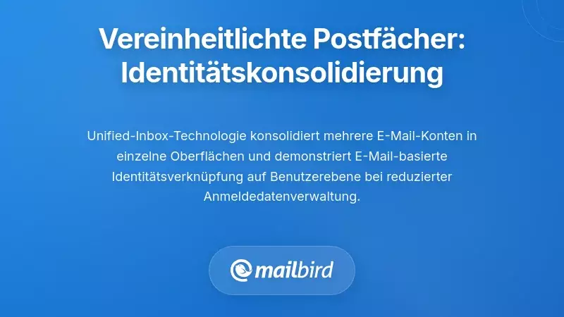 Vereinheitlichte E-Mail-Posteing&auml;nge: Identit&auml;tskonsolidierung auf Benutzeroberfl&auml;chenebene