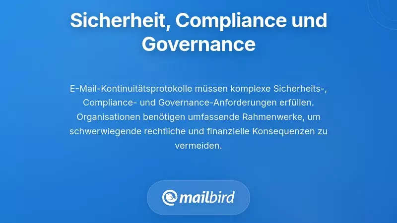 Umgang mit Sicherheits-, Compliance- und Governance-Anforderungen