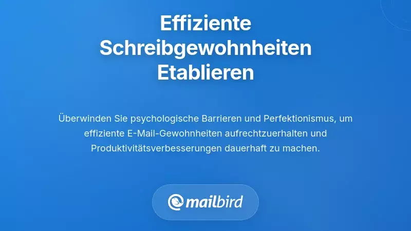 Person baut nachhaltige E-Mail-Gewohnheiten mit Kalenderplanung und Routine-Tracking-Dashboard auf
