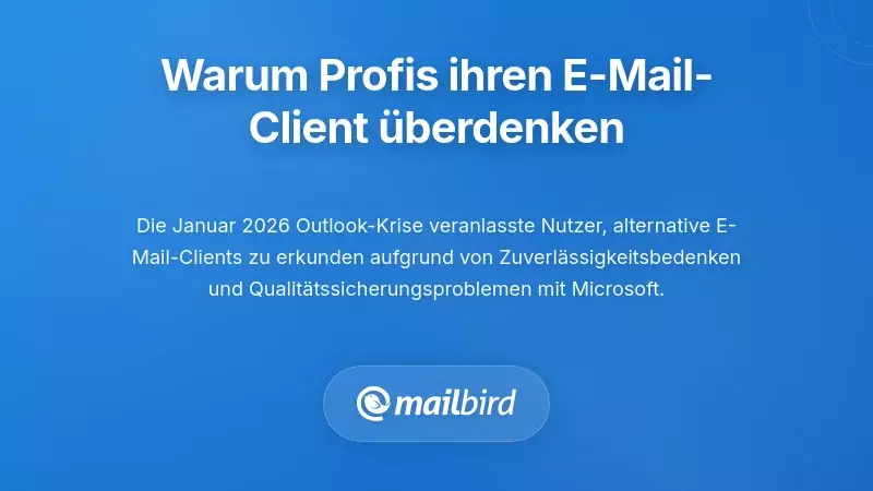 Warum Fachleute ihre E-Mail-Client-Wahl überdenken