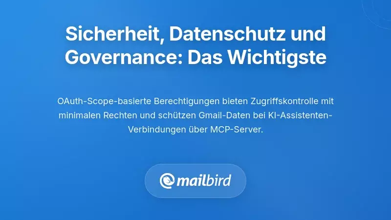 Sicherheit, Datenschutz und Governance: Was Sie wissen müssen