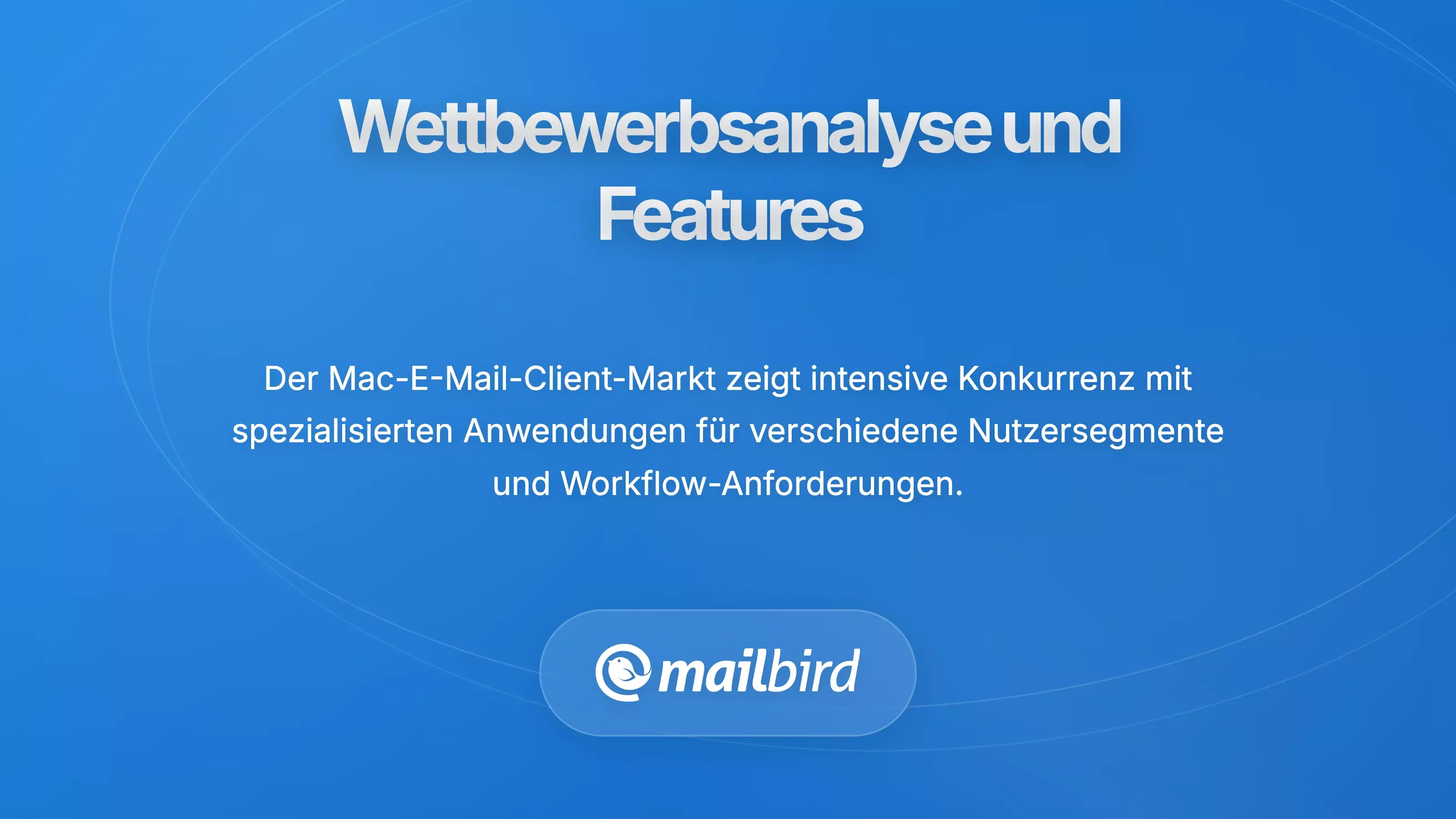 Vergleichstabelle der Mac-E-Mail-Clients mit Yahoo Mail-Kompatibilit&auml;t und wichtigen Funktionen