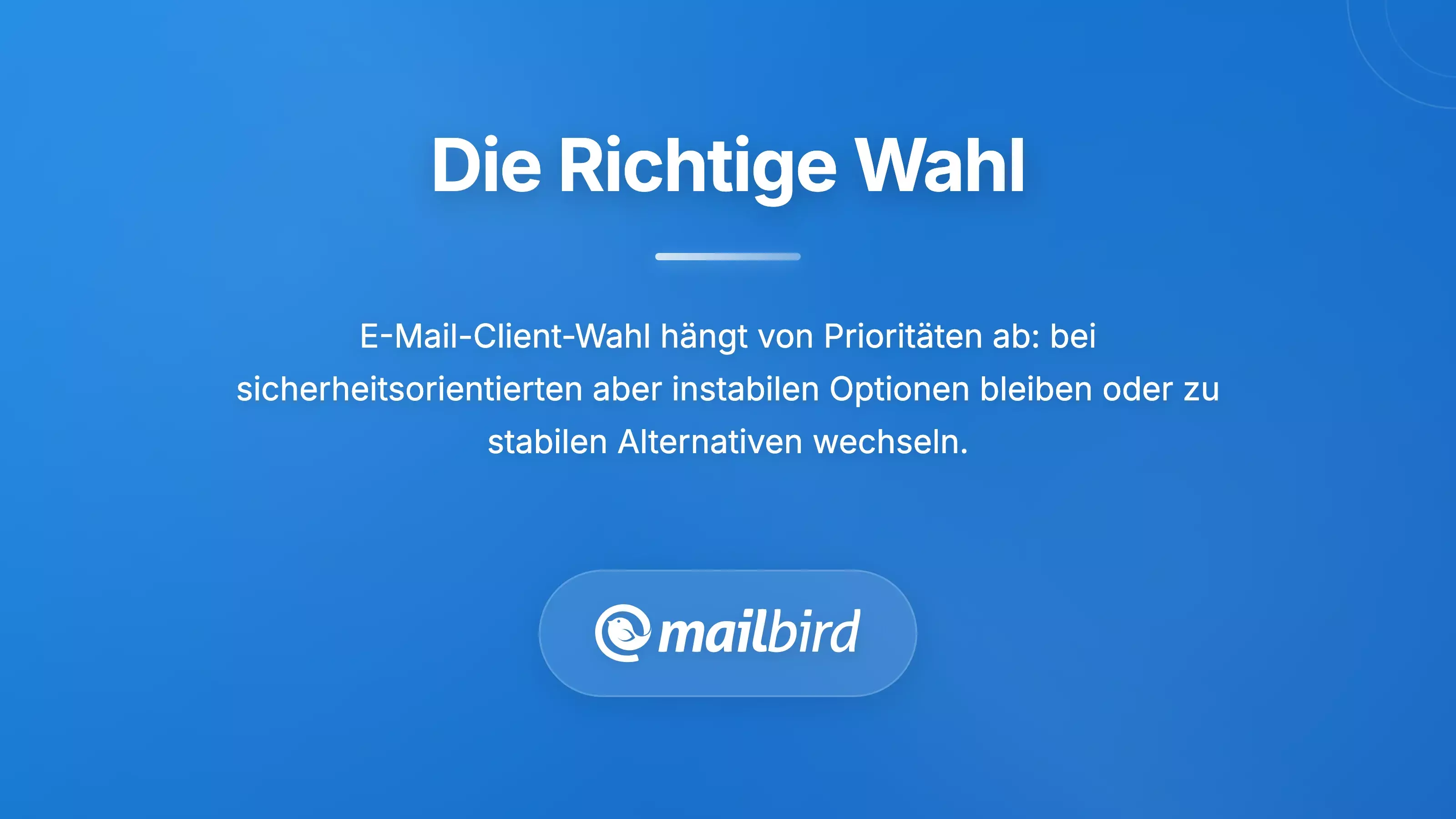 E-Mail-Client-Auswahlhilfe f&uuml;r Mac-Benutzer, die Funktionen und Benutzerfreundlichkeit f&uuml;r die optimale Wahl vergleicht