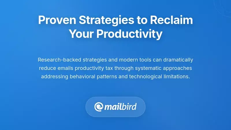 Remote professional using productivity strategies to manage email efficiently