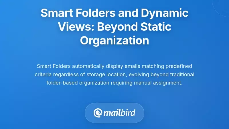Smart Folders and Dynamic Views: Beyond Static Organization