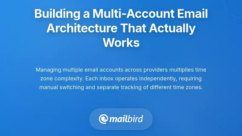 Building a Multi-Account Email Architecture That Actually Works