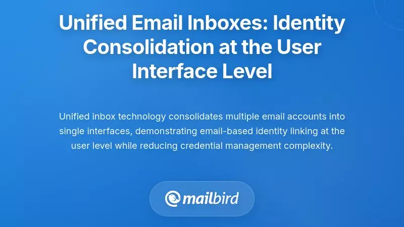 Unified Email Inboxes: Identity Consolidation at the User Interface Level