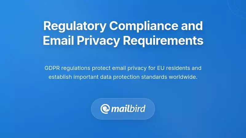 Regulatory Compliance and Email Privacy Requirements