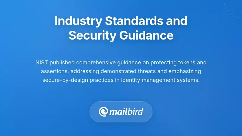 NIST IR 8587 security standards document for OAuth token and email authentication protection