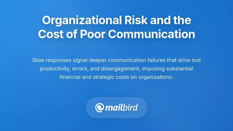 Organizational Risk and the Cost of Poor Communication