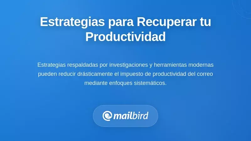 Profesional remoto usando estrategias de productividad para gestionar el correo electr&oacute;nico de manera eficiente