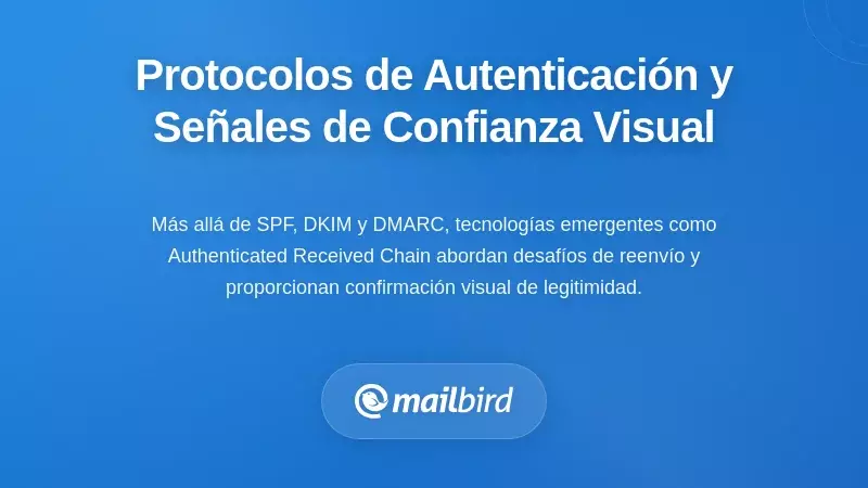 Protocolos avanzados de autenticaci&oacute;n e indicadores visuales de confianza