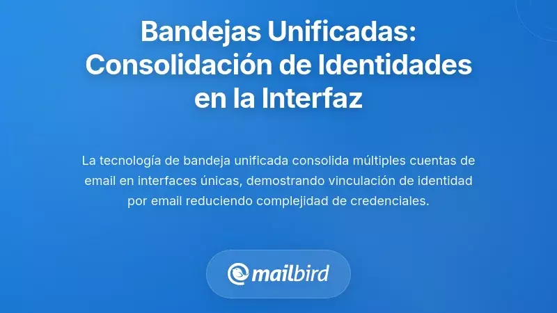 Bandejas de Entrada de Email Unificadas: Consolidaci&oacute;n de Identidad en el Nivel de la Interfaz de Usuario