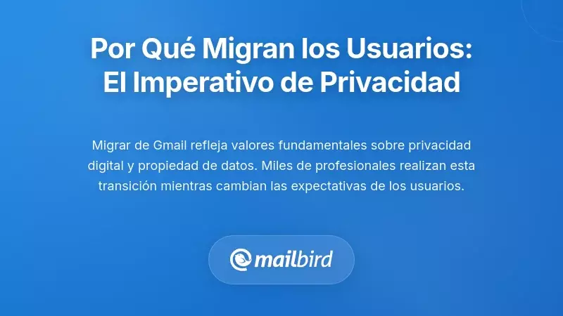 Por qué los usuarios están migrando: Comprender la imperativa de la privacidad