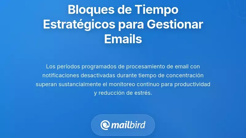 Implementaci&oacute;n de la programaci&oacute;n estrat&eacute;gica de bloques de tiempo para el procesamiento de correos electr&oacute;nicos programados