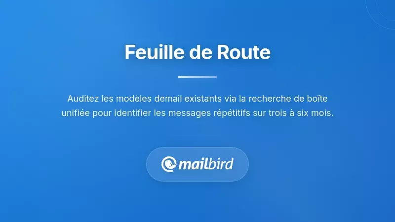 Phases de la feuille de route de mise en œuvre pour convertir les e-mails en un système de base de connaissances consultable