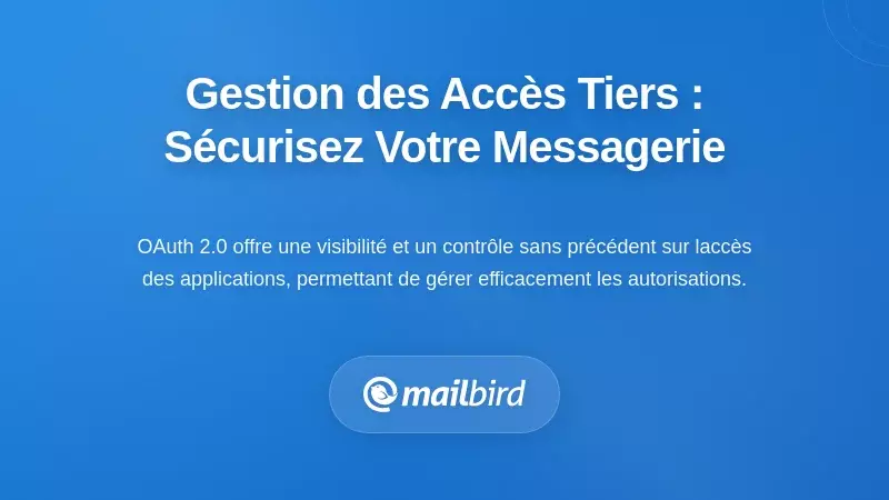 Gestion de l'accès des tiers : prendre le contrôle de la sécurité de votre messagerie