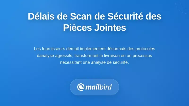 Retards dus au contr&ocirc;le de s&eacute;curit&eacute; : la nouvelle r&eacute;alit&eacute; de la livraison des pi&egrave;ces jointes par e-mail