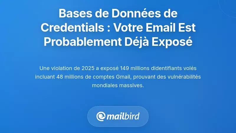 L'explosion des bases de données de compilation de références : votre e-mail est probablement déjà exposé