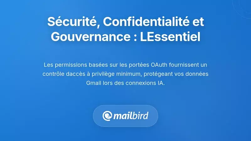Sécurité, confidentialité et gouvernance : ce que vous devez savoir