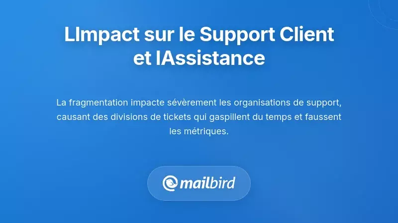 L'impact d&eacute;vastateur sur les op&eacute;rations de support client et de help desk