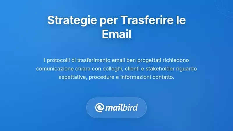 Membri del team che discutono la strategia di transizione delle email durante una riunione di consegna tra dipendenti