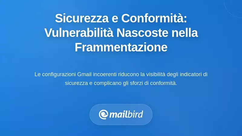 Sicurezza e Conformità: Vulnerabilità Nascoste nella Frammentazione