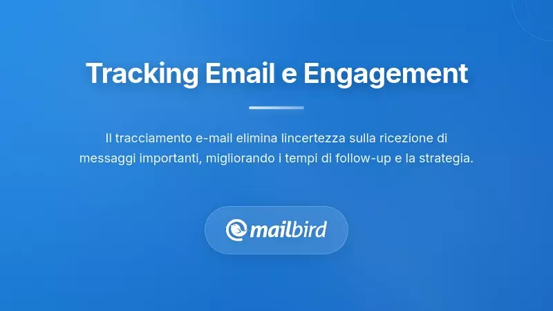 Cruscotto professionale di tracciamento email che mostra l'engagement dei messaggi e le ricevute di lettura
