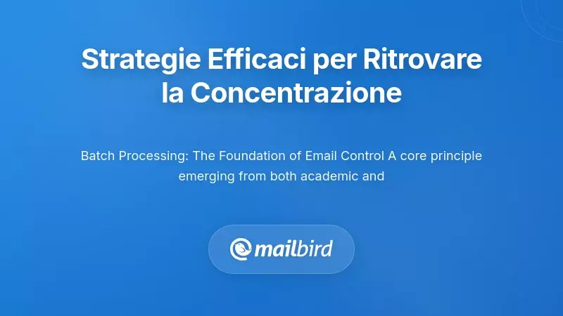 Spazio di lavoro organizzato che mostra il programma di elaborazione batch delle email e blocchi di tempo per la concentrazione