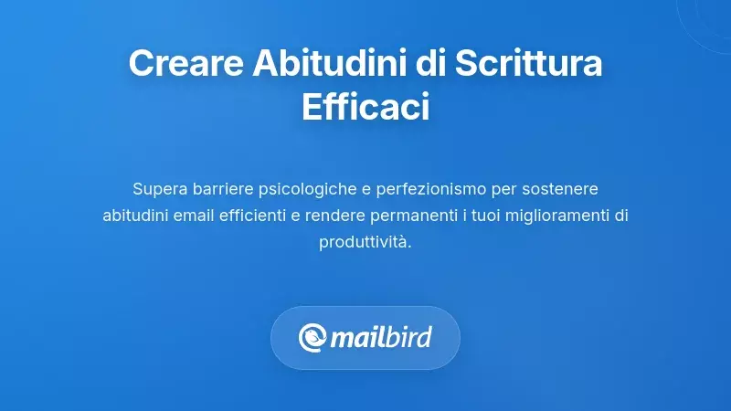 Persona che costruisce abitudini sostenibili con email usando pianificazione del calendario e cruscotto di monitoraggio della routine