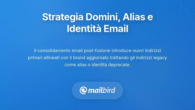 Strategia del Dominio, Alias e Gestione dell’Identità Email