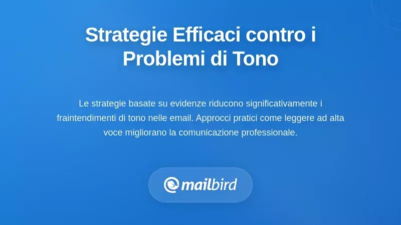 Strategie Basate su Evidenze per Superare i Problemi di Tono