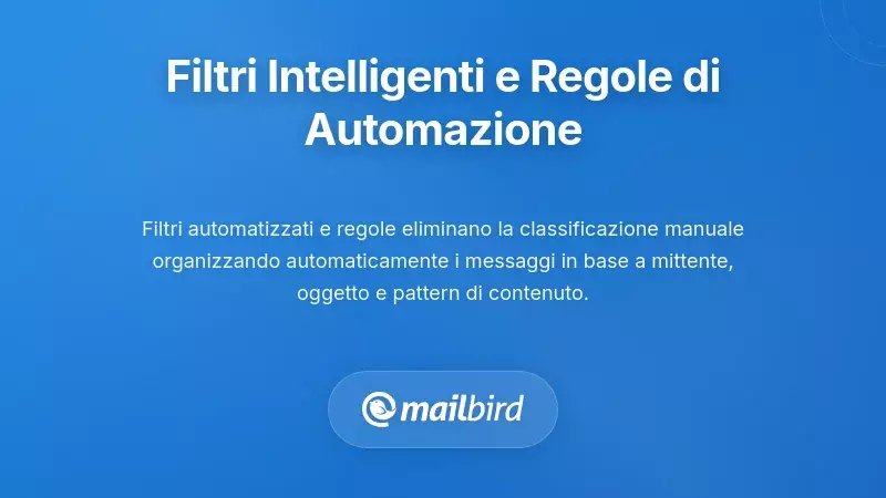 Implementazione di Filtri Intelligenti e Regole di Automazione