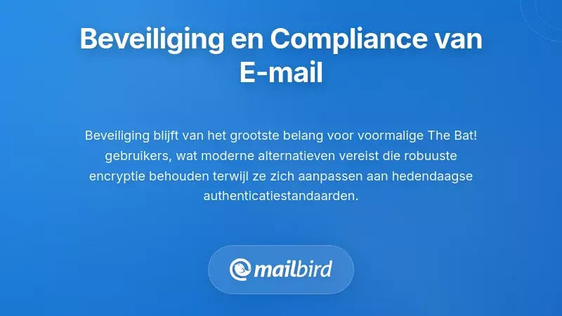 Beveiliging en naleving in moderne e-mailomgevingen