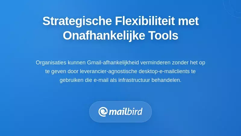 Strategische flexibiliteit herwinnen met provider-agnostische tools
