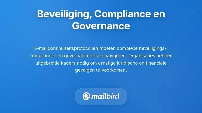 Navigeren door beveiligings-, compliance- en governance-vereisten