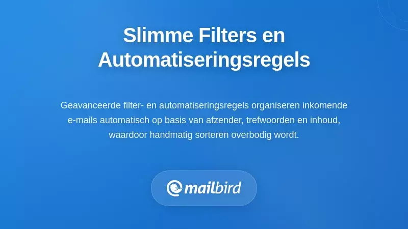 Implementatie van Intelligente Filtering en Automatiseringsregels