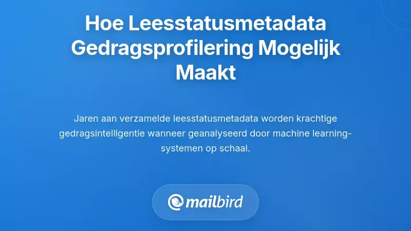 Hoe Gearchiveerde Leesstatus Metadata Gedragsprofilering Mogelijk Maakt
