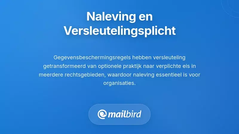 Regelgeving en de Encryptie Verplichtingen Beweging