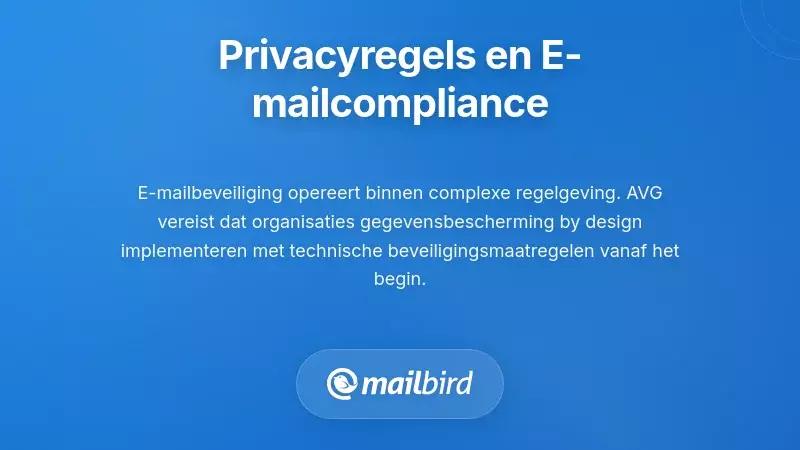 Privacyregelingen en emailcompliance: navigeren door complexe eisen