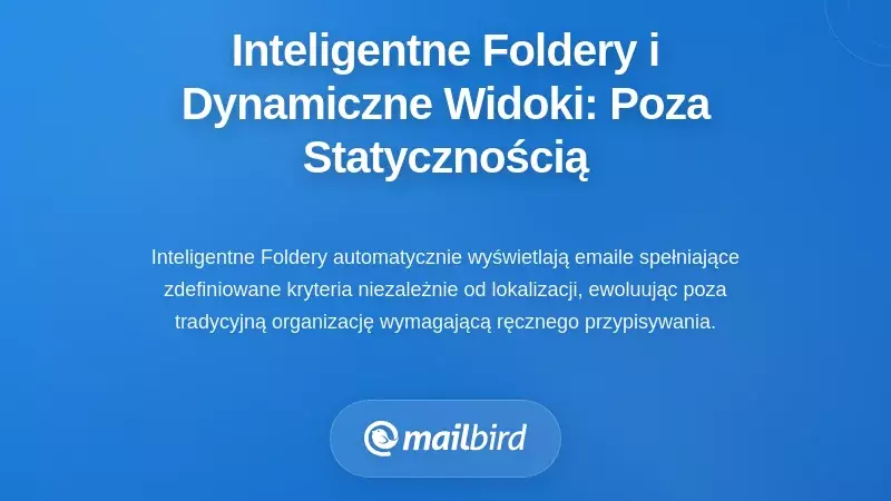 Inteligentne foldery i widoki dynamiczne: wykraczając poza statyczną organizację