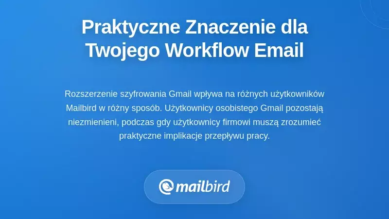 Praktyczne Implkacje: Co to oznacza dla Twojego sposobu pracy z pocztą e-mail
