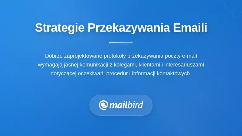 Członkowie zespołu omawiający strategię przejścia e-mailowego podczas spotkania przekazania pracownika