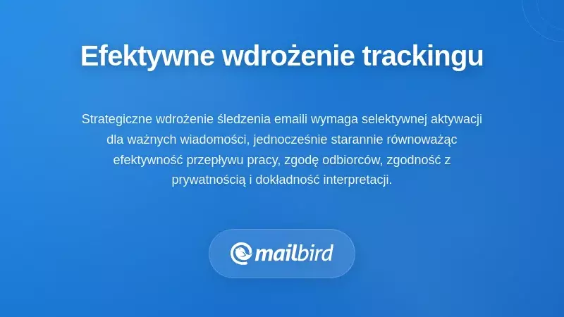 Praktyczna implementacja: skuteczne wykorzystanie śledzenia