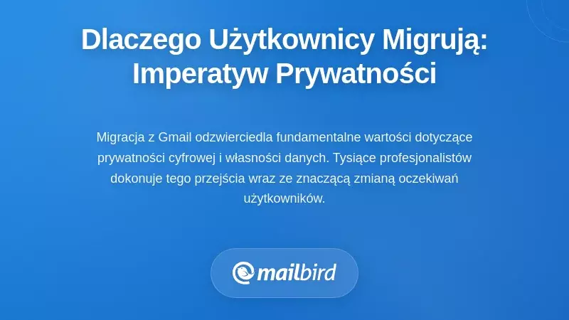 Dlaczego użytkownicy migrują: zrozumienie imperatywu prywatności