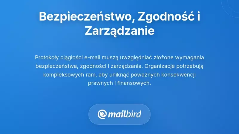 Poruszanie się w wymogach związanych z bezpieczeństwem, zgodnością i zarządzaniem