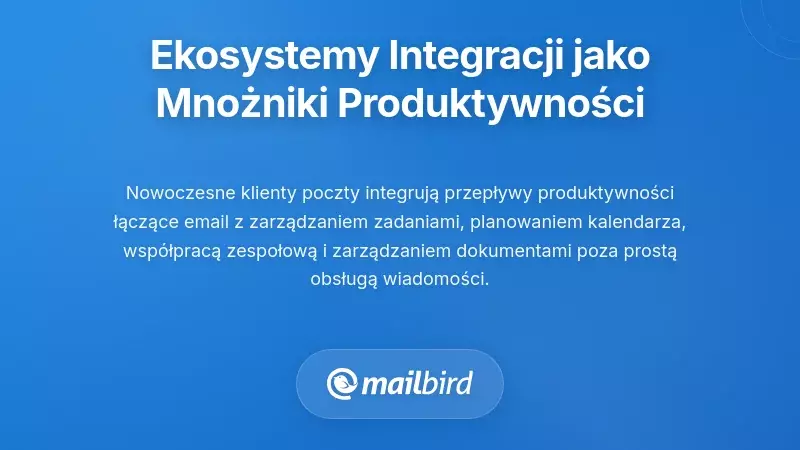 Ekosystemy integracji zewnętrznych jako multiplikatory produktywności