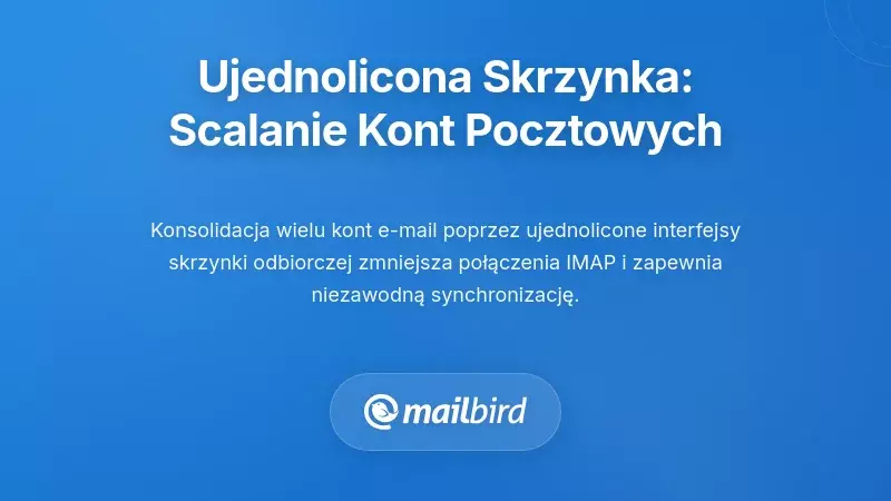 Podejście Unified Inbox: Konsolidacja wielu kont e-mail