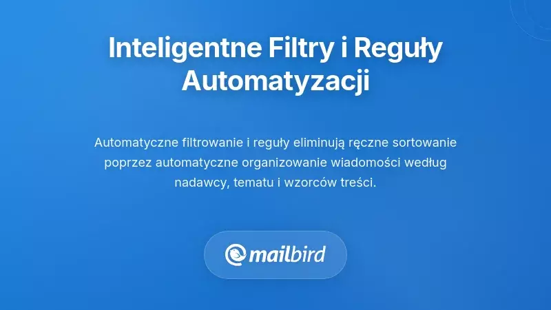 Wdrażanie inteligentnego filtrowania i reguł automatyzacji