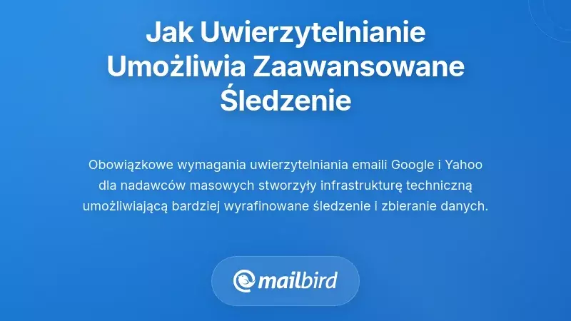 Jak wymagania dotyczące uwierzytelniania umożliwiają zaawansowane śledzenie